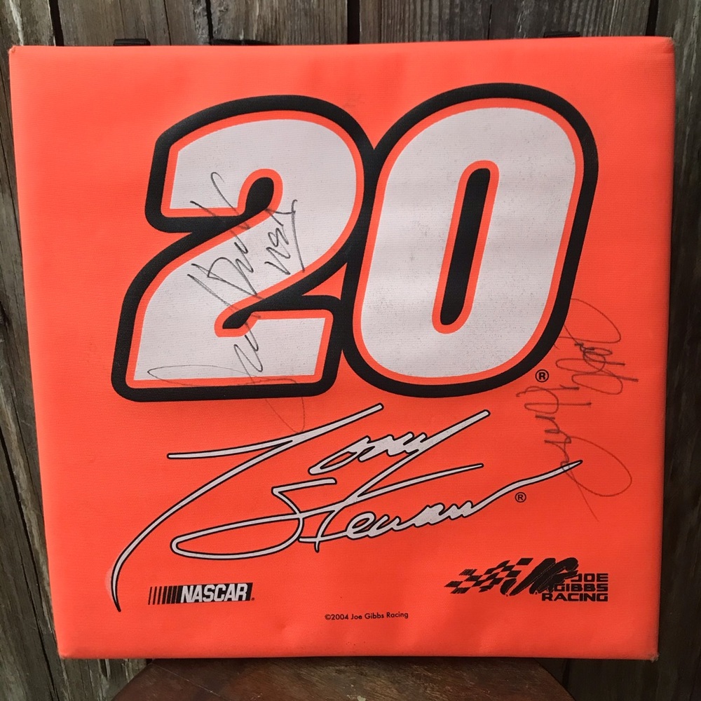 Autographed Nascar Seat